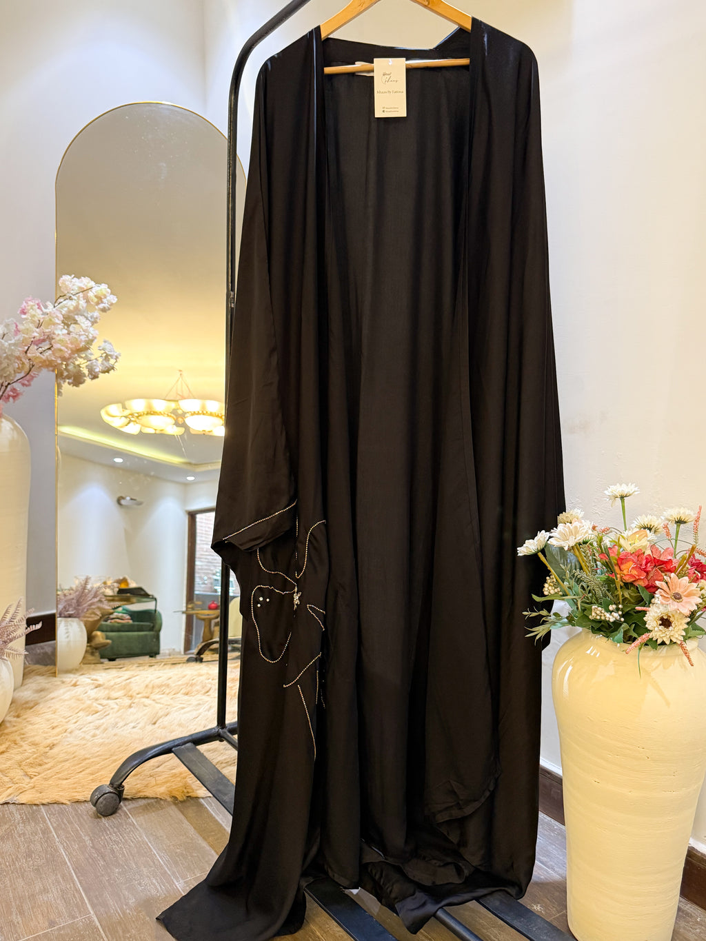 Black Luxury Abaya