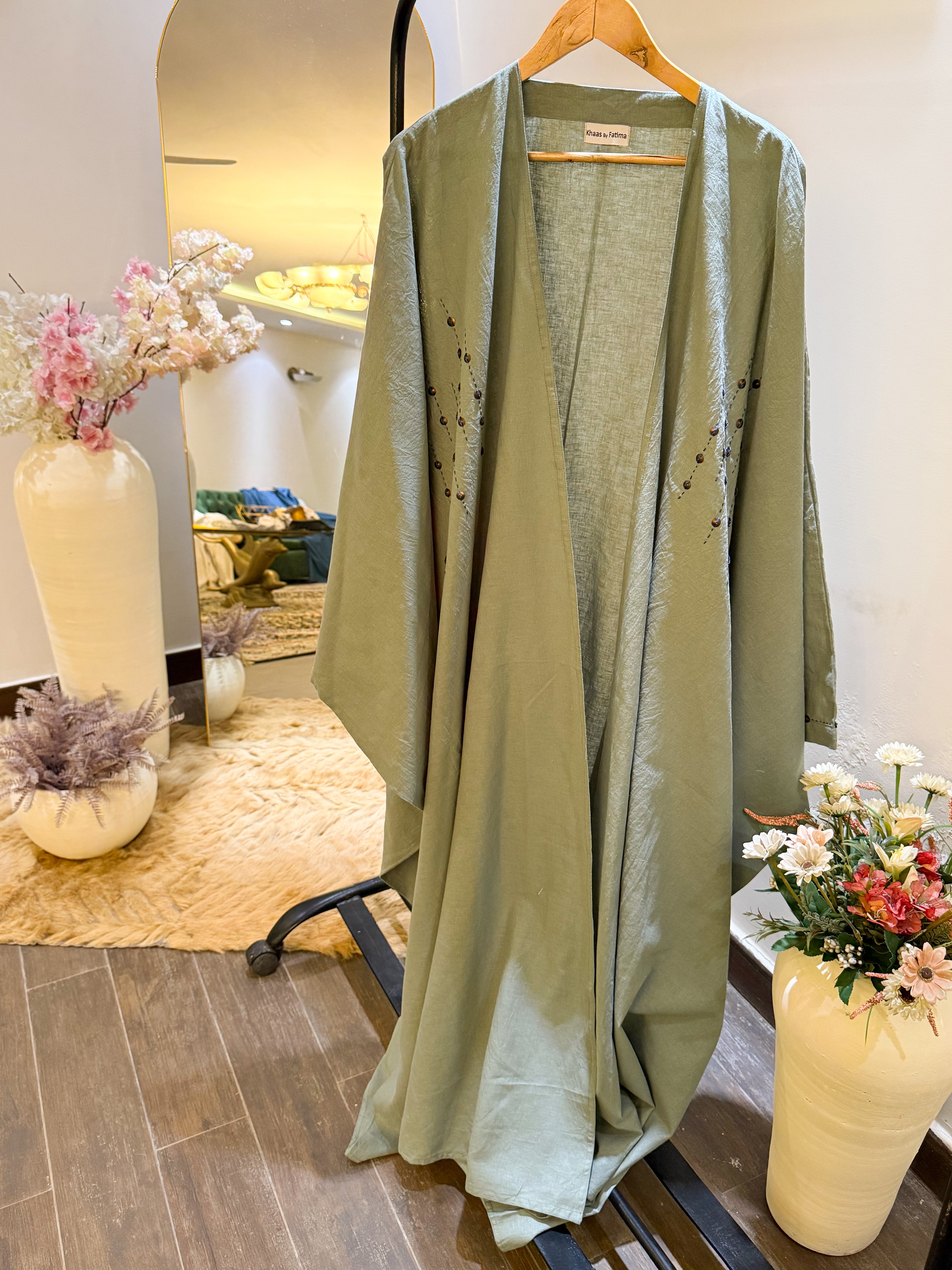 The Sage Embellished Abaya