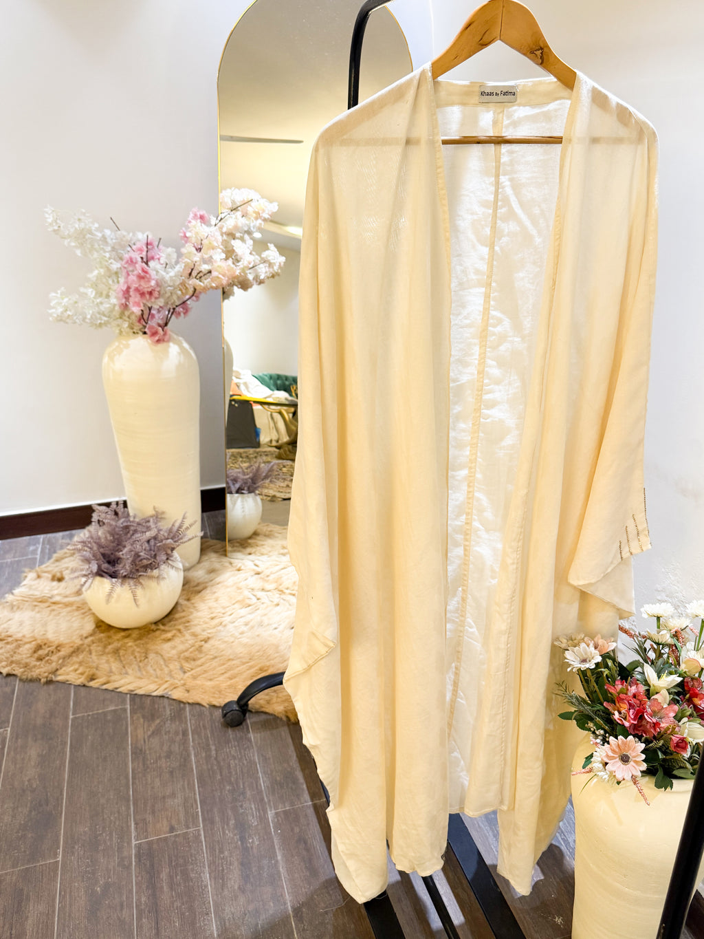 The Cream Classic Kaftan Abaya