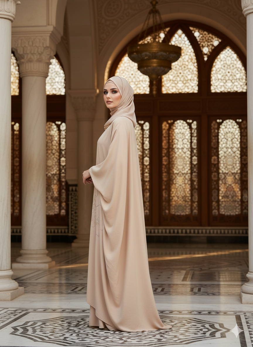 Beige Abaya