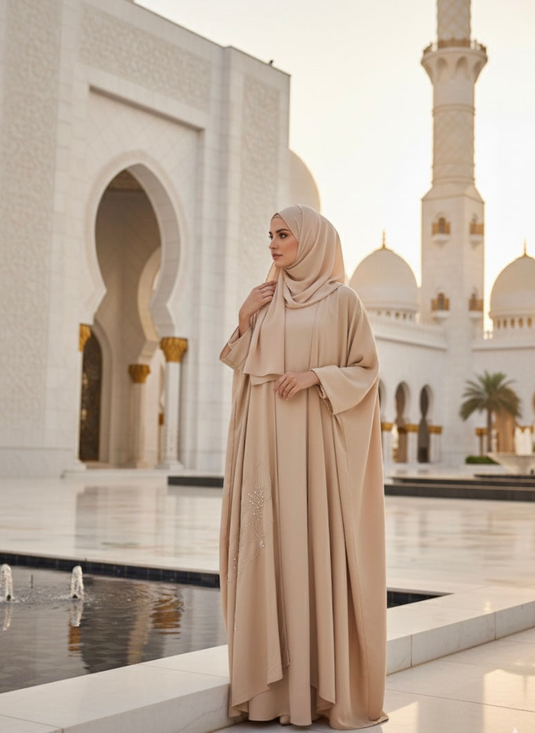 Beige Abaya