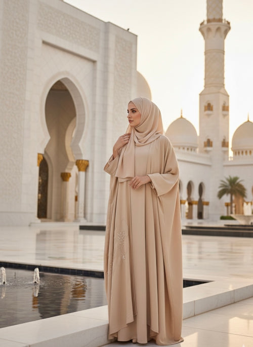 Beige Abaya
