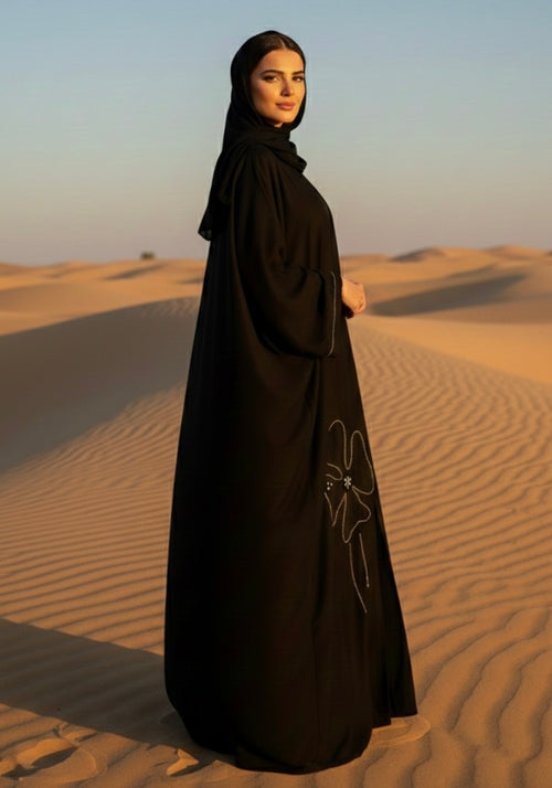 Black Luxury Abaya