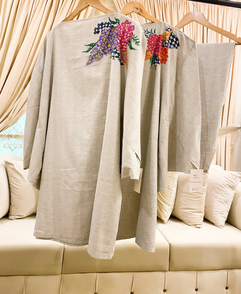 Blossom Canvas Hand-Painted Set